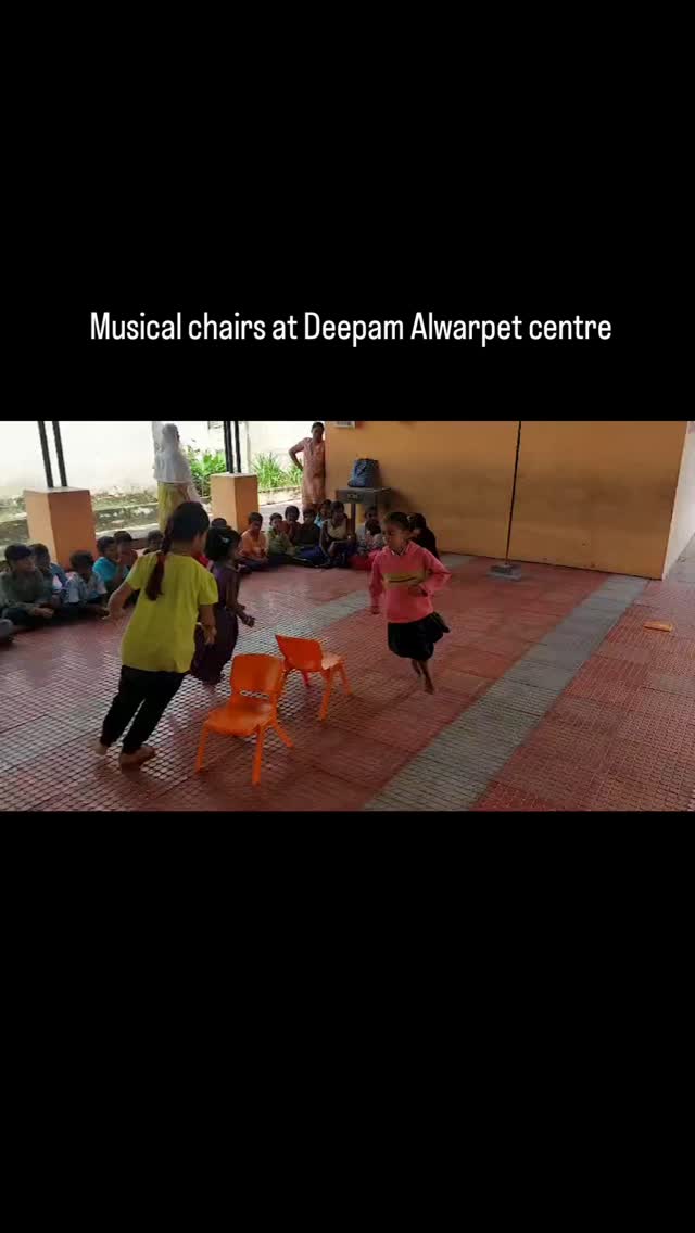 Musical chair event at Deepam Alwarpet centre 

#deepamngo #deepamvolunteer